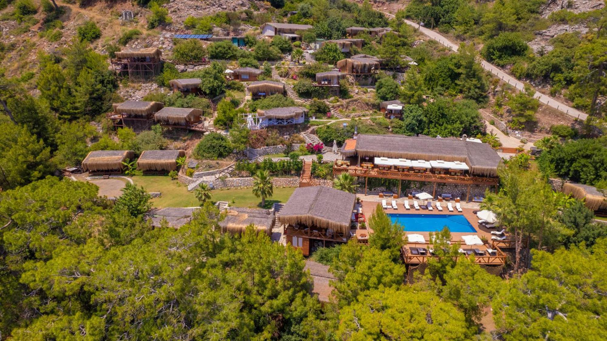 Hotel La Boheme Kabak Faralya Exterior foto